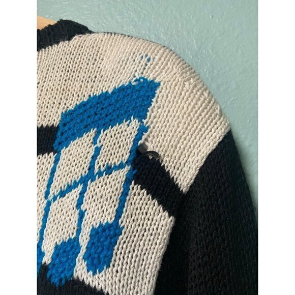 Vintage Nordstrom Women's Holiday Christmas Singers Music Sweater Size Small - Picture 8 of 10